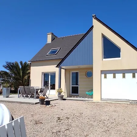 Maison De Vacances Bord De Mer Sibiril Mogueriec Finistere La Villa Leonie Exterior foto